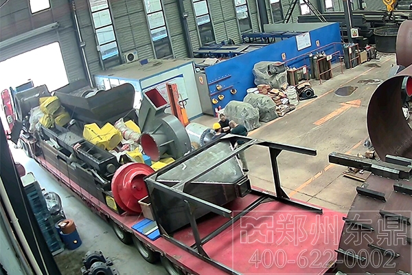 內蒙古煤泥烘干項目裝車發(fā)貨1